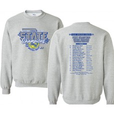 BSS 2022 Softball STATE-CHAMPION Crewneck Sweatshirt (Sport Grey)