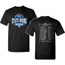 BSS 2022 Softball STATE-BOUND Short-sleeved T (Black)