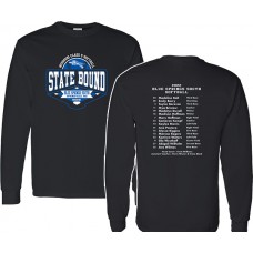 BSS 2022 Softball STATE-BOUND Long-sleeved T (Black)