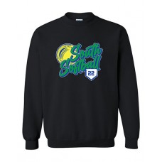 BSS 2022 Softball Crewneck Sweatshirt (Black)