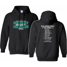 BSS 2023 Volleyball DISTRICTS Hoodie (Black)