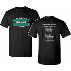 BSS 2023 Volleyball DISTRICTS Short-sleeved T (Black)