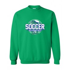 BSS 2024 Girls Soccer Crewneck Sweatshirt (Irish Green)