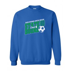 BSS 2024 Soccer STATE-BOUND Crewneck Sweatshirt (Royal)