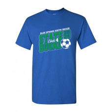 BSS 2024 Soccer STATE BOUND Short-sleeved T (Royal)