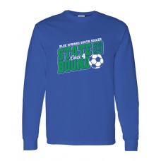 BSS 2024 Soccer STATE BOUND Long-sleeved T (Royal)