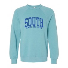 BSS 2024 Swim Bella+Canvas Sweatshirt (Heather Blue Lagoon)