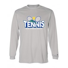 BSS 2024 Tennis Dry-Fit Long Sleeve Tee (Silver)