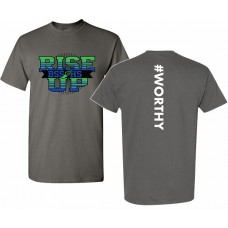 BSS 2024 Track Short-sleeved T RISE UP (Charcoal)