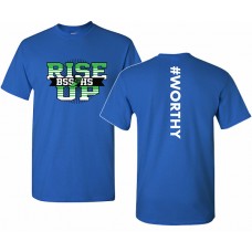BSS 2024 Track Short-sleeved T RISE UP (Royal)