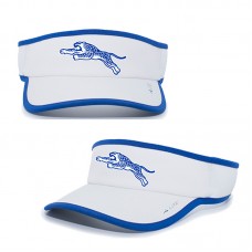 BSS 2025 Girls Tennis Visor "Jaguar" (White/Royal)