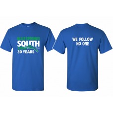 BS/BSS Class 30 Year Reunion T-Shirt (Royal)